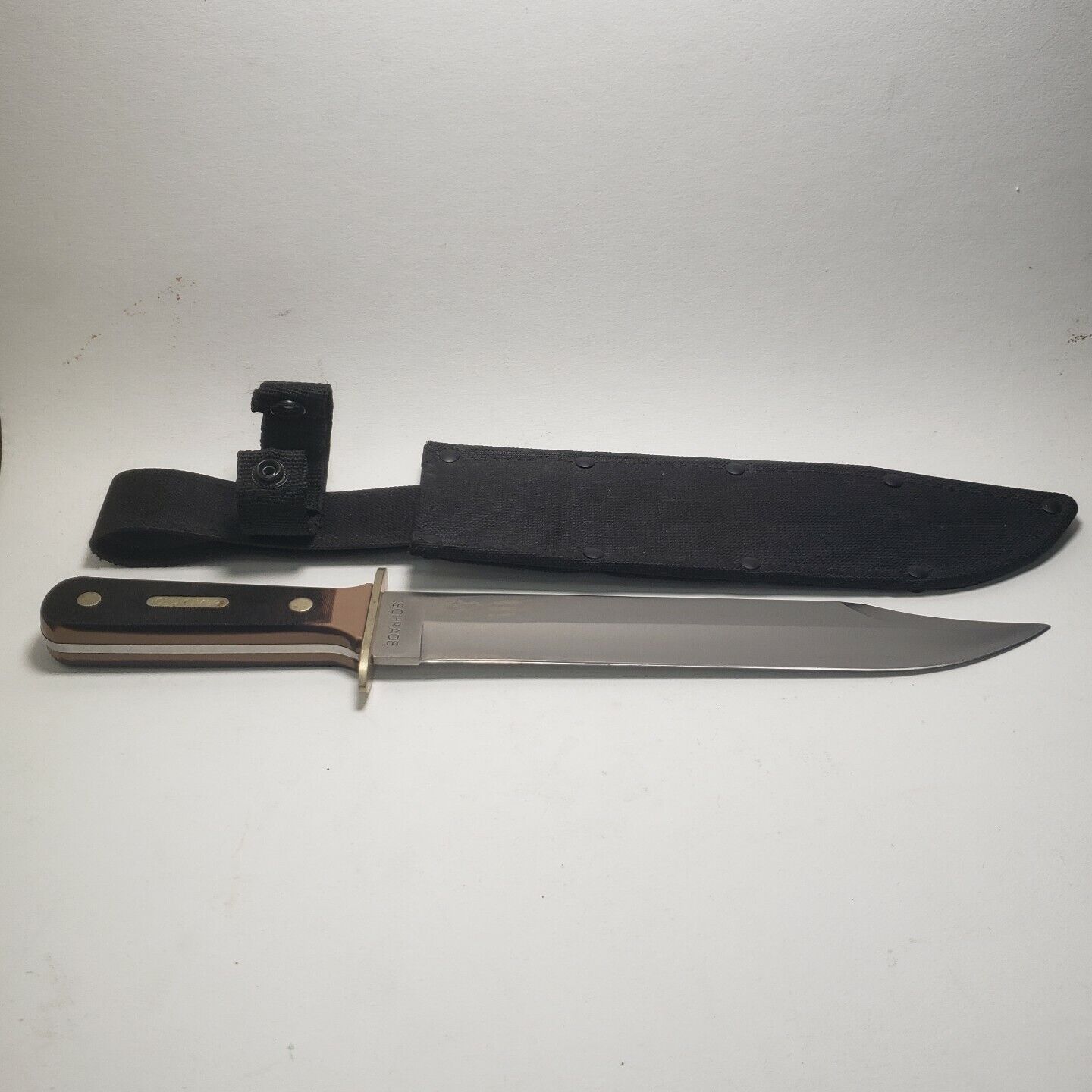 Schrade SCPROM-15-19 Old Timer Fixed Blade Hunting Knife W/Sheath
