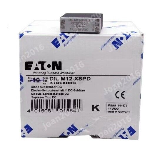 10pcs New Original EATON DILM12-XSPD Contactor Auxiliary Contacts