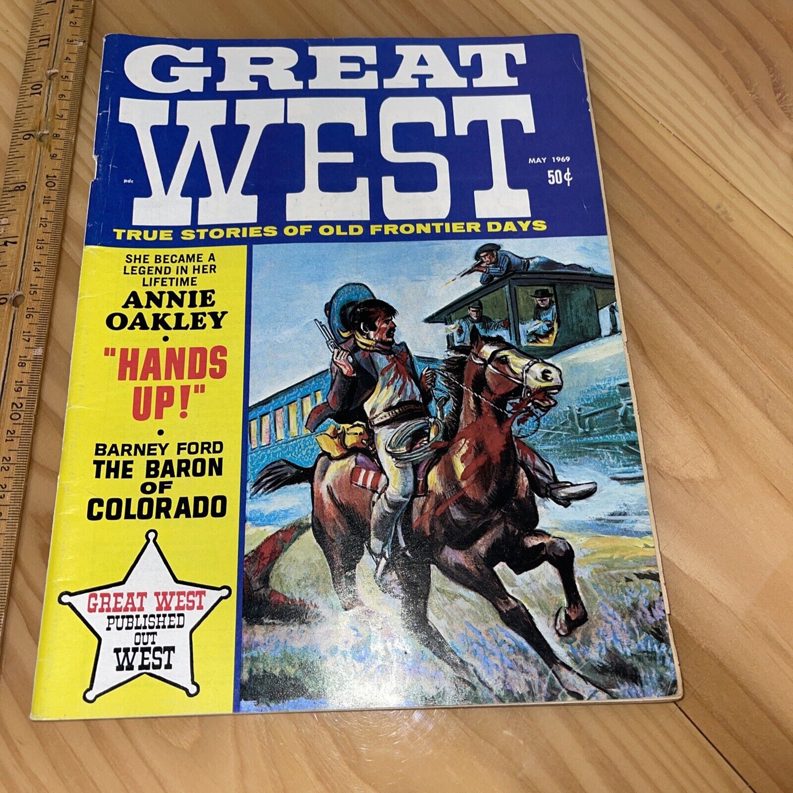 vintage Great West magazine May 1969
