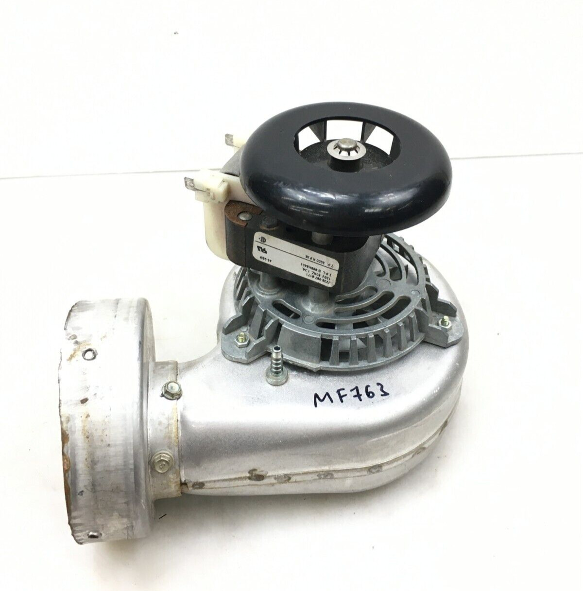 Jakel J238-087-8171 Draft Inducer Motor 88K8401 120V 3000 RPM used #MF763