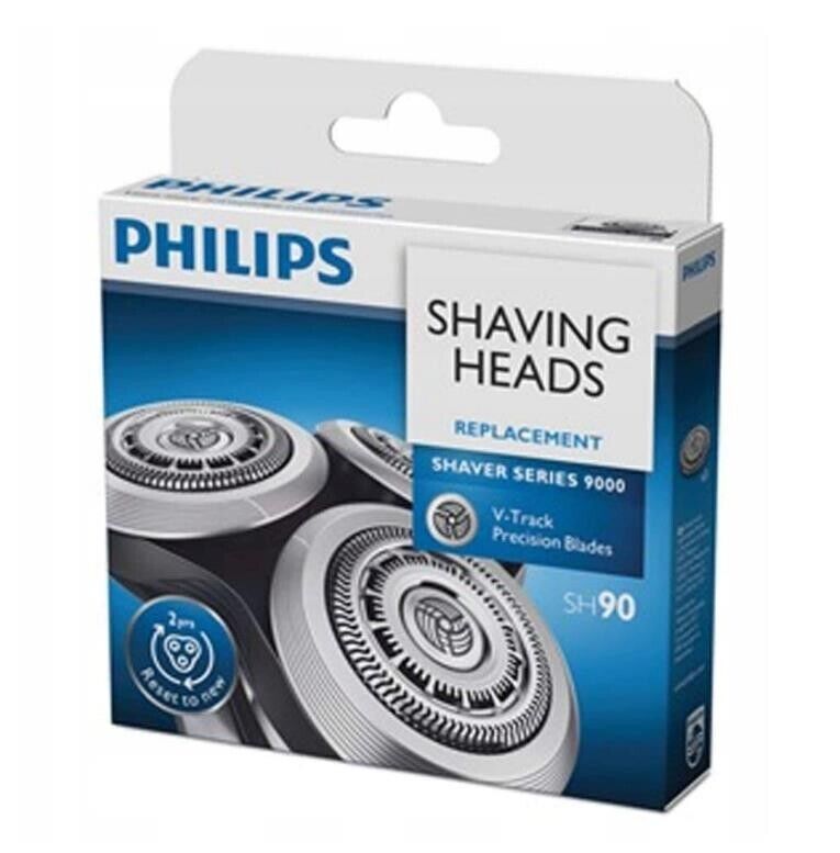 Genuine SH90 Replacement Heads for Philips Norelco Shavers Series 9000 ,3blades
