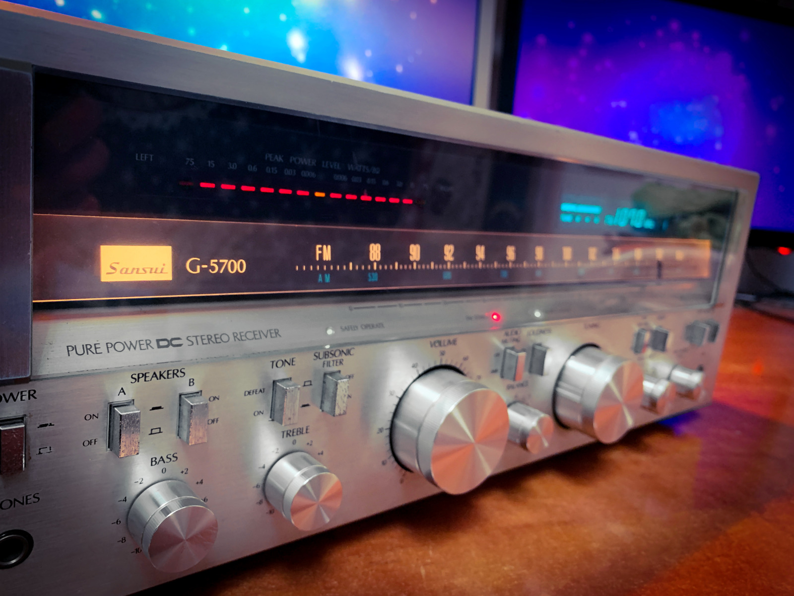 SANSUI G-5700 🌈RaRe🌈 Pure Vintage Stereo Receiver