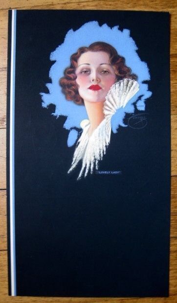 1930s Style Woman Pinup Girl Print Billy DeVorss Lovely Lady