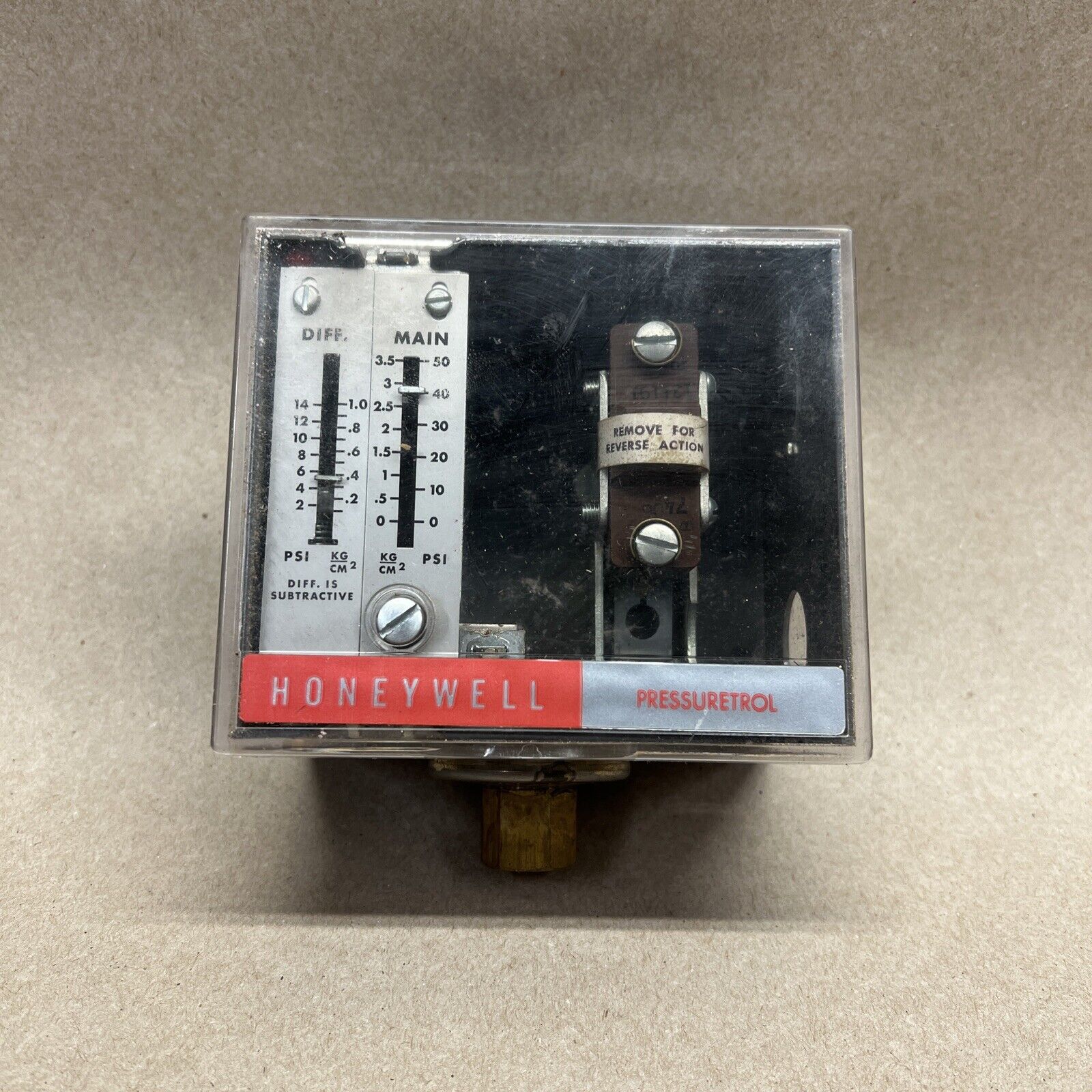 Honeywell Pressuretrol Controller FULLY FUNCTIONAL