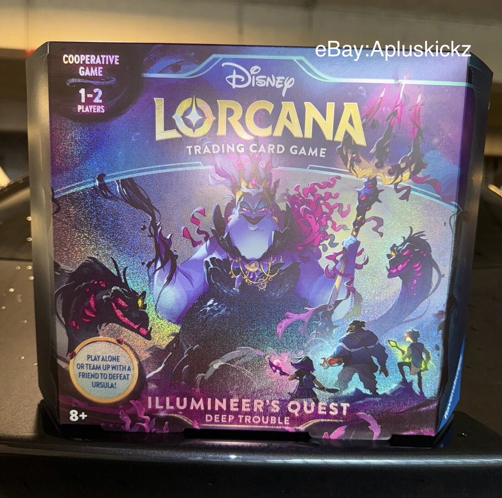 Disney Lorcana TCG Ursula’s Return Illumineer’s Quest Deep Trouble Ships Today