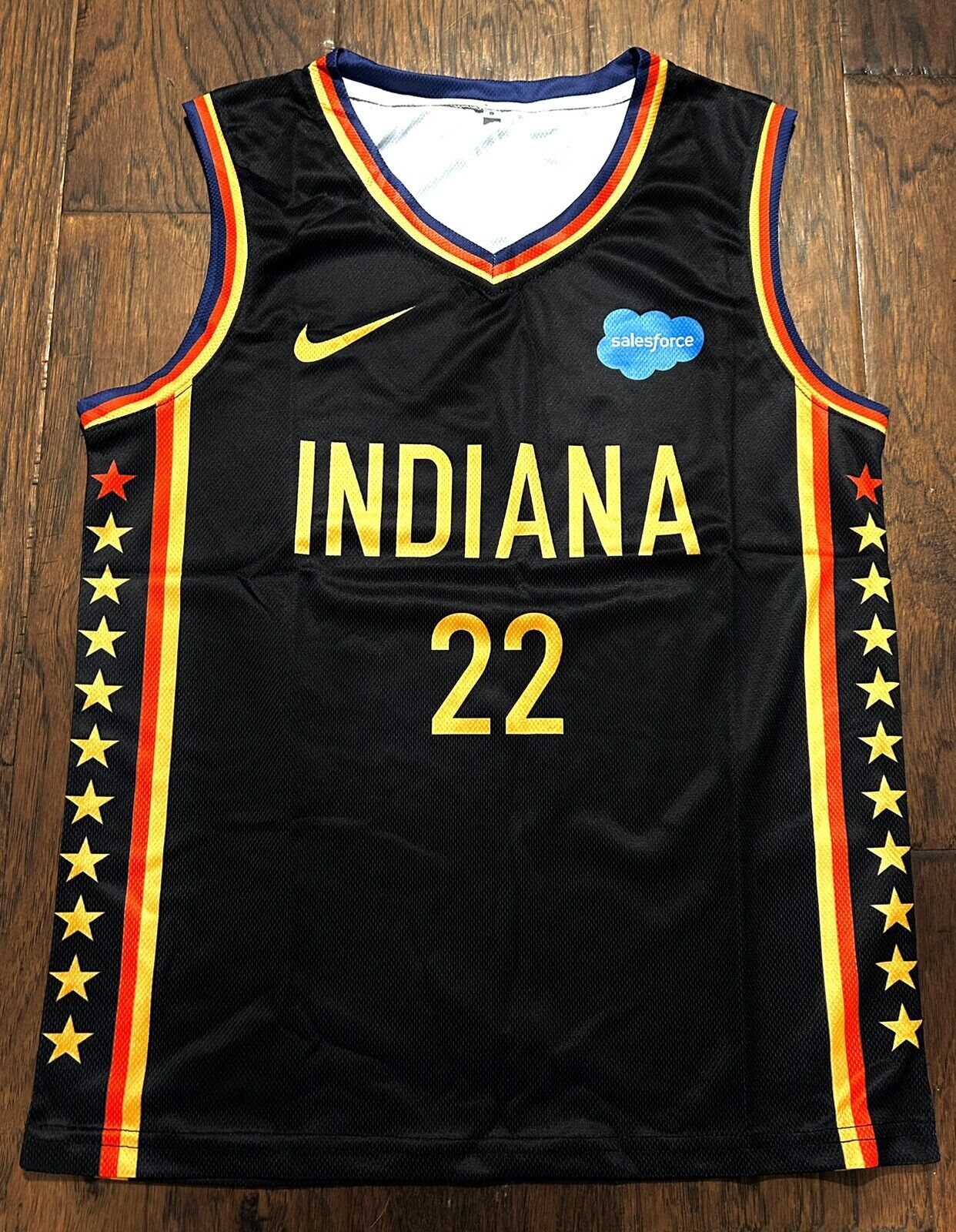 Caitlin Clark Indiana Fever Jersey Black Adult Small