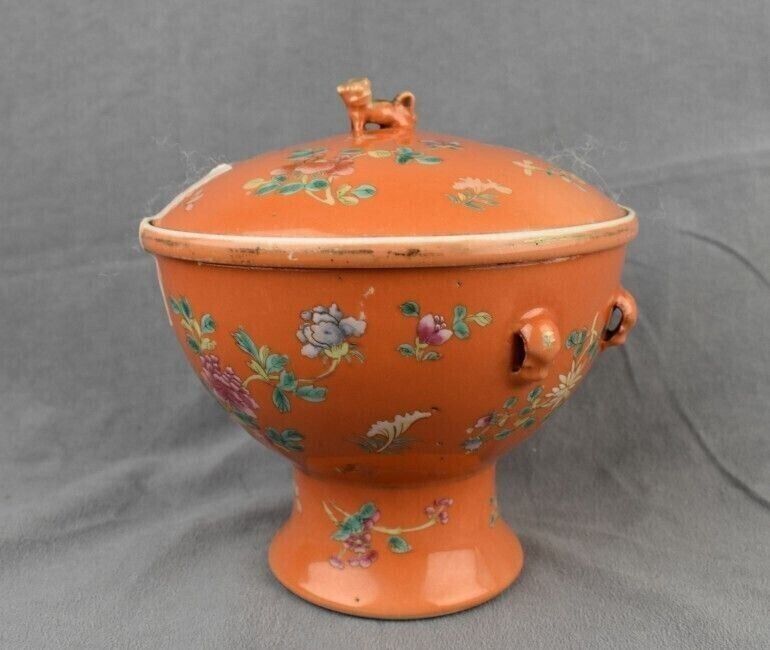 Chinese Antique Pastel Hot Pot