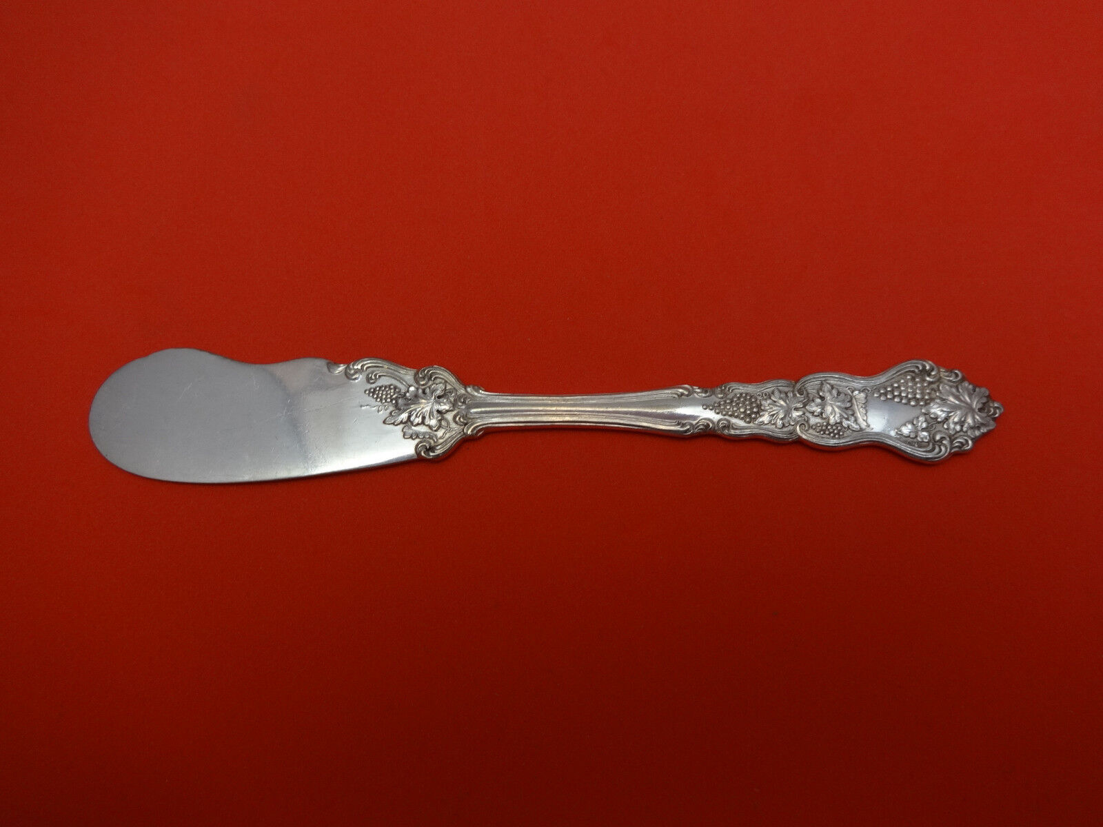 Moselle by International Plate Silverplate Individual Butter Spreader Small