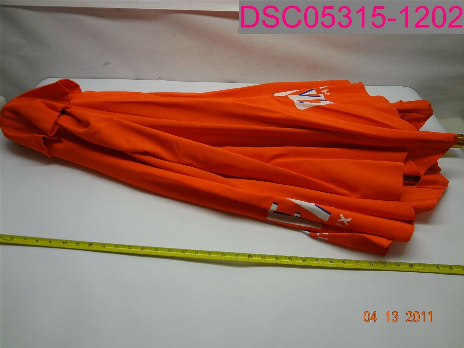 COINTREAU Umbrella 7.5 Ft. Tall Orange Outdoor Patio Umbrella COI2122040H1