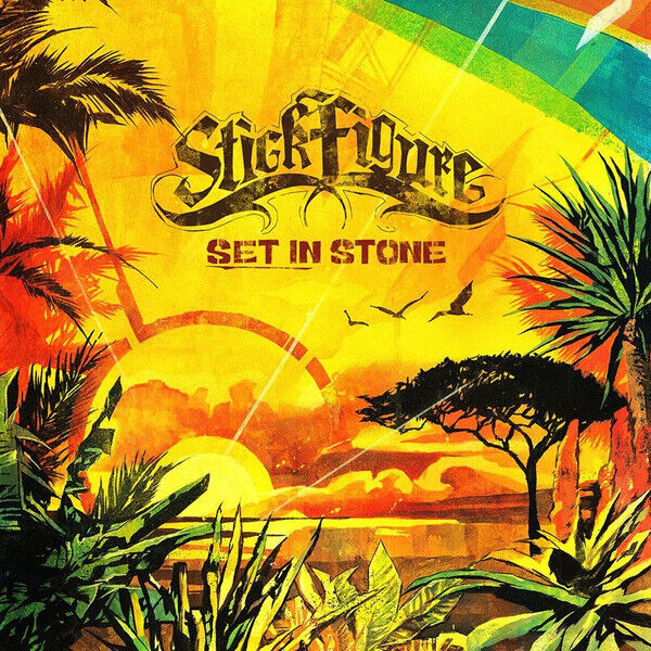Stick Figure - Set In Stone 2 x LP Vinyl GREAT Reggae Record Slightly Stoopid