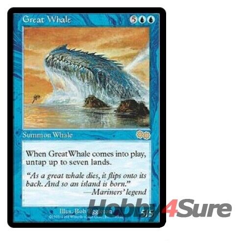 Great Whale M/NM Magic: The Gathering MTG Urza\'s Saga