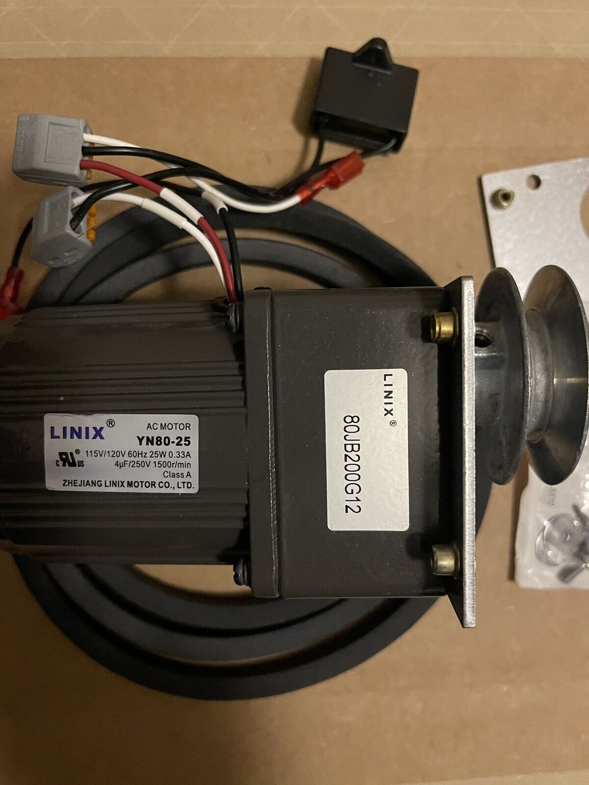 Baxter/Hobart 01-1M7466-00001 Rotation Motor & Belt Kit, Genuine OEM New In Box