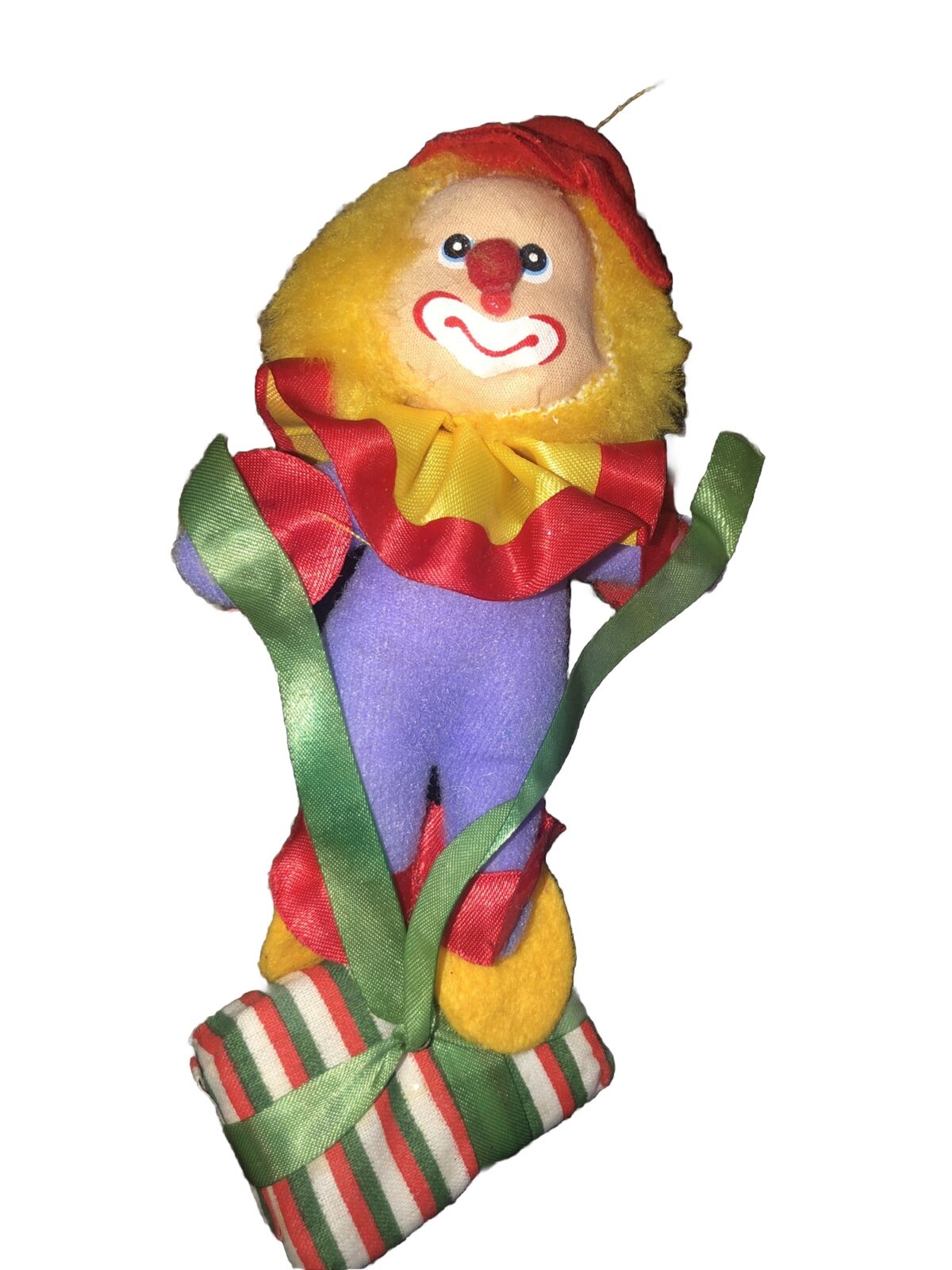 Vintage Japan Jester Clown Christmas Ornaments