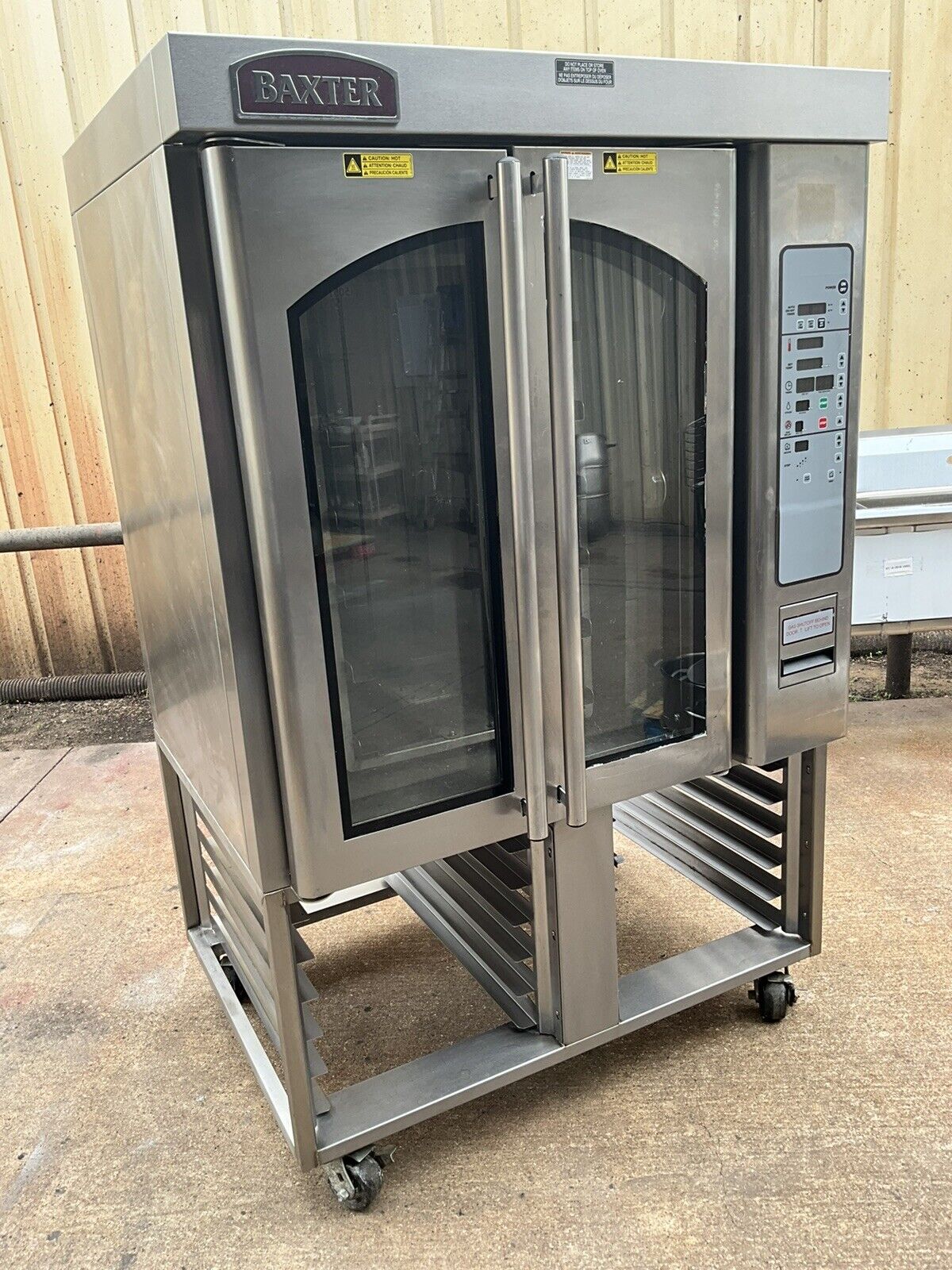 Baxter Hobart OV310G Gas mini rack oven steam injected stand bakery bread Pastry