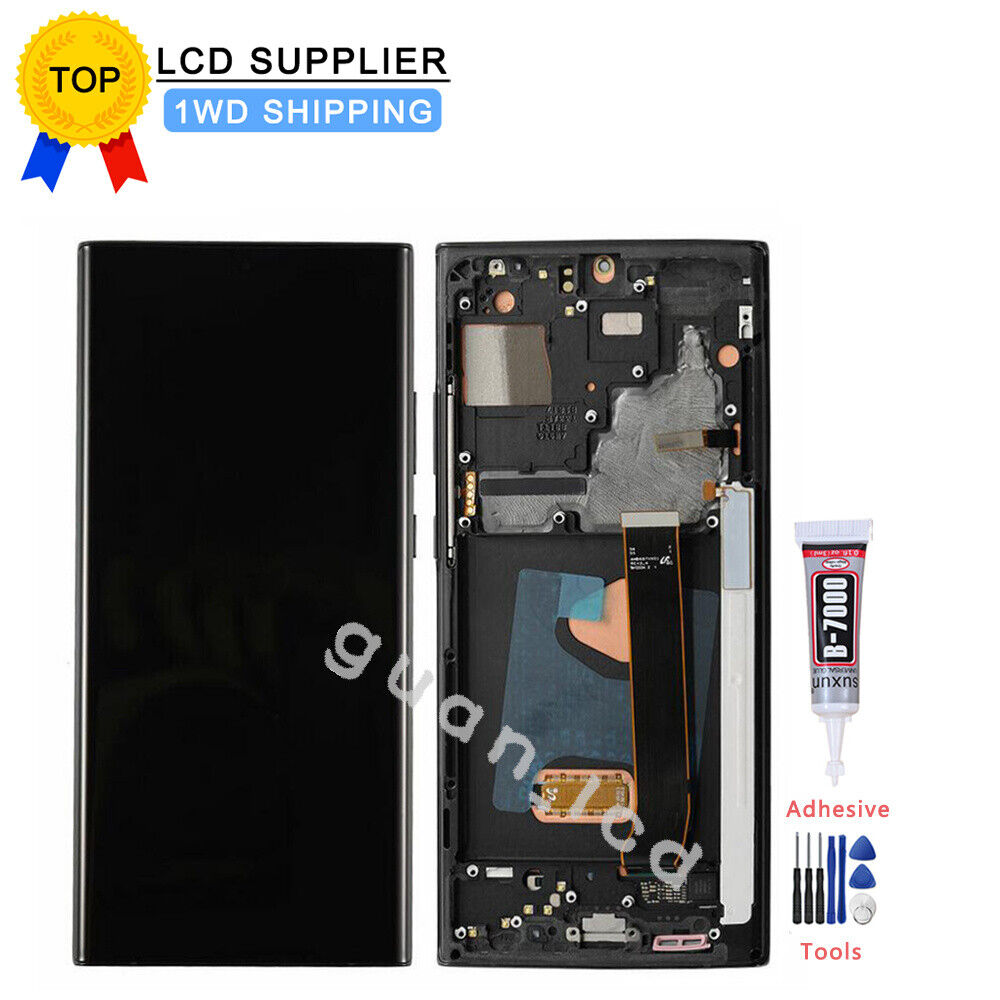 OLED For Samsung Galaxy Note 20 Ultra 5G N986 LCD Touch Screen Digitizer Frame