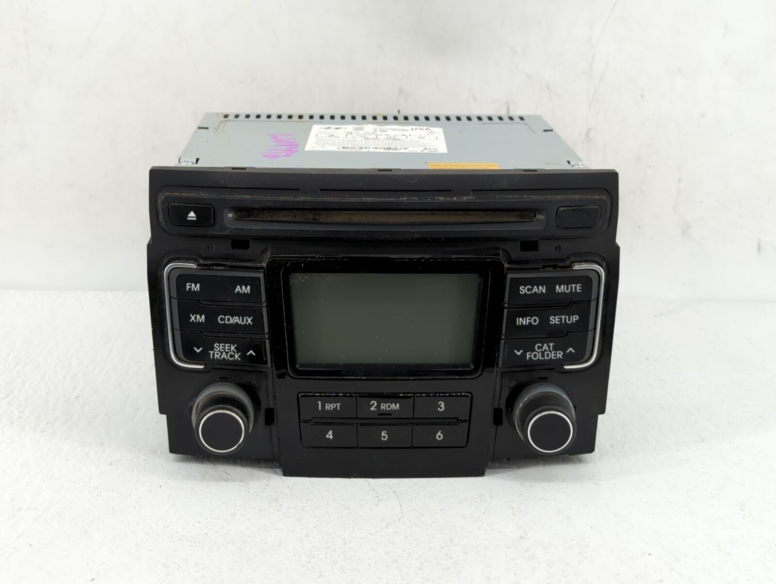 2011-2011 Hyundai Sonata Am Fm Cd Player Radio Receiver FDZ1S