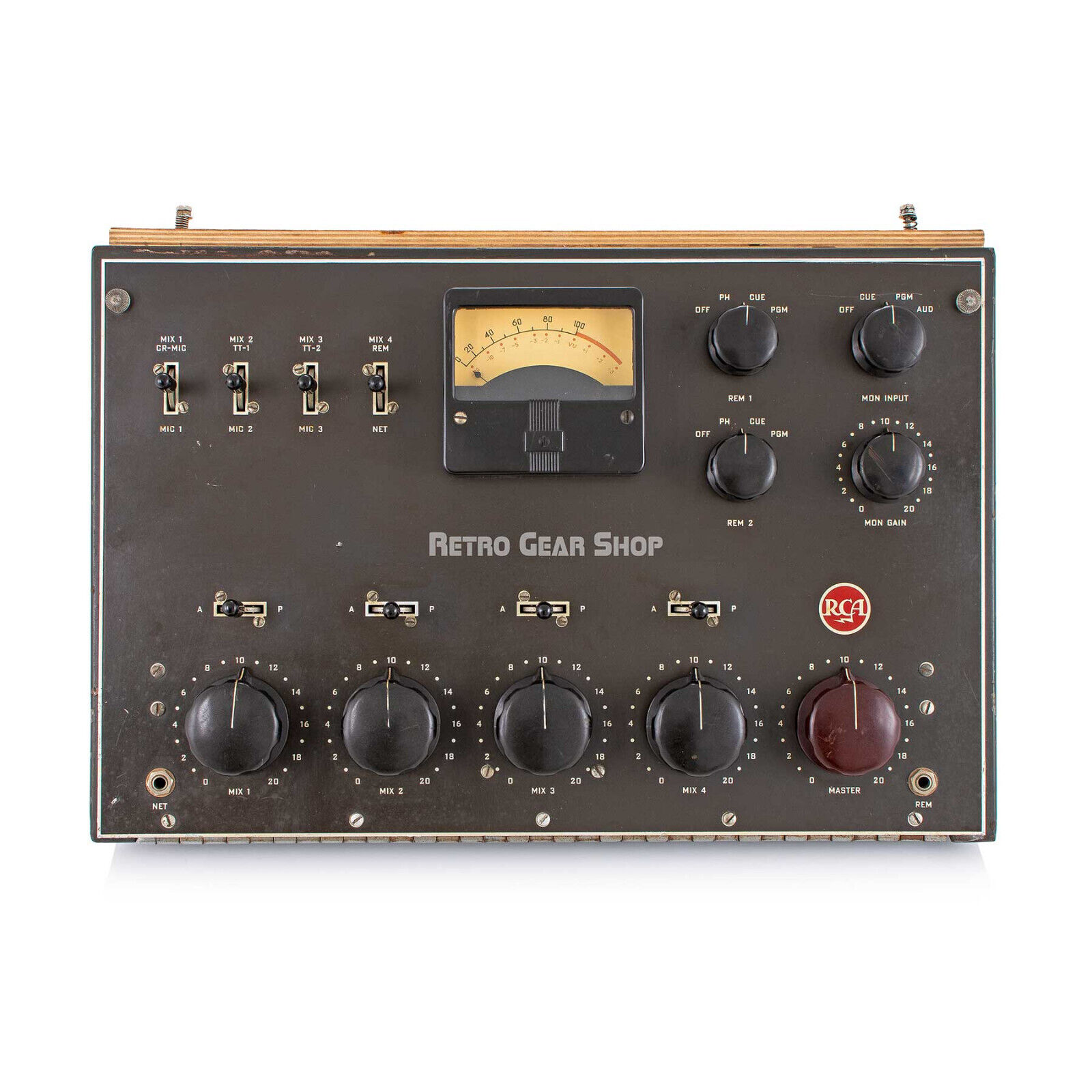 RCA BC-5A Rare Vintage Analog Mixer Tube Recording Console BC5A Consolette