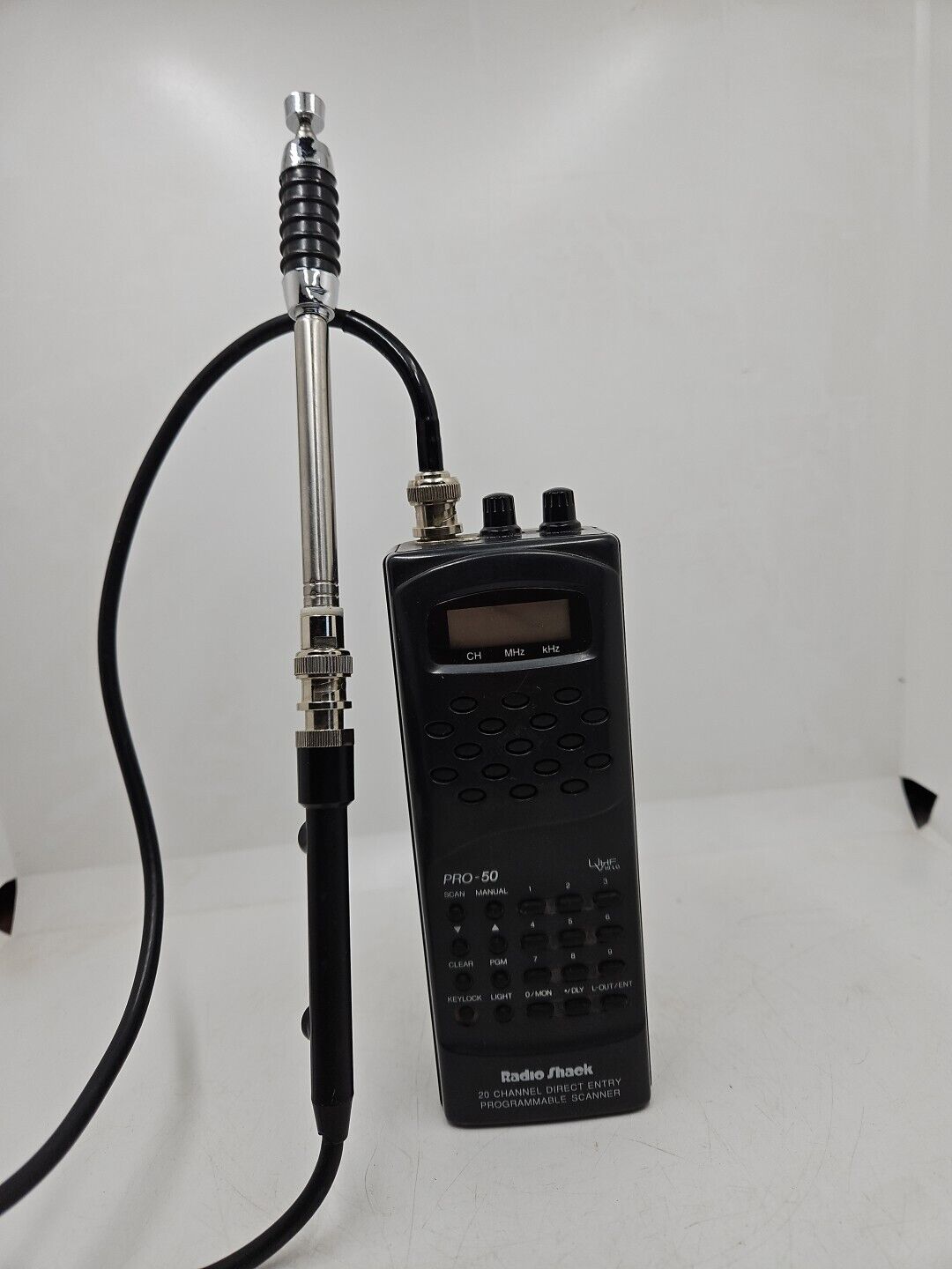 Radio Shack - Pro 50 / 20 Channel Programmable Scanner Model #20-307  