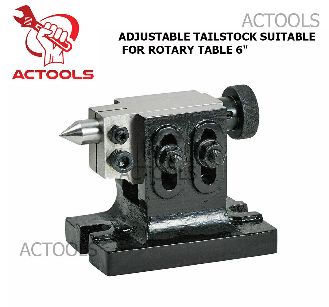New Adjustable Tail Stock Suitable For Rotary Table 6\