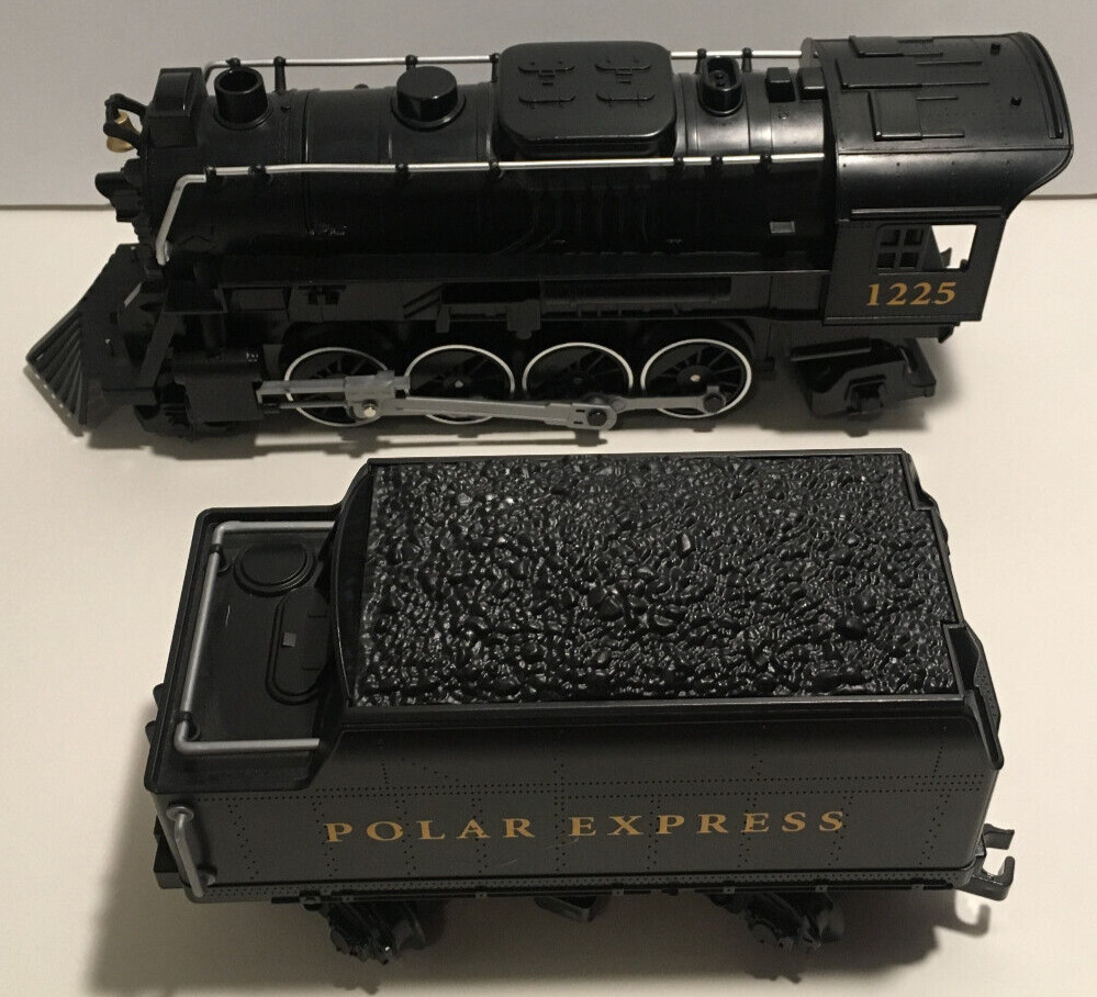 Lionel Polar Express Train Engine Locomotive 1225 Model 711795 W/ Coal Car