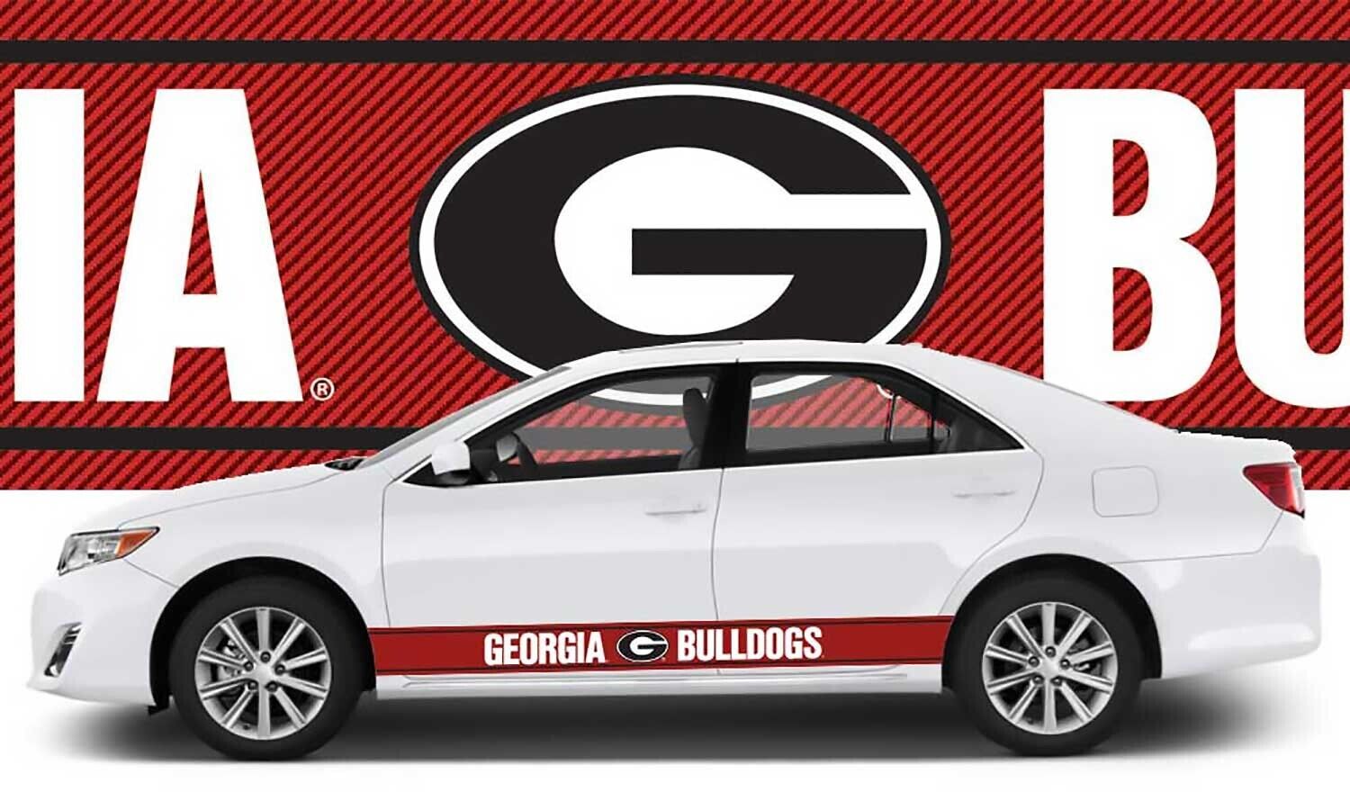 Georgia Bulldogs Car Decals