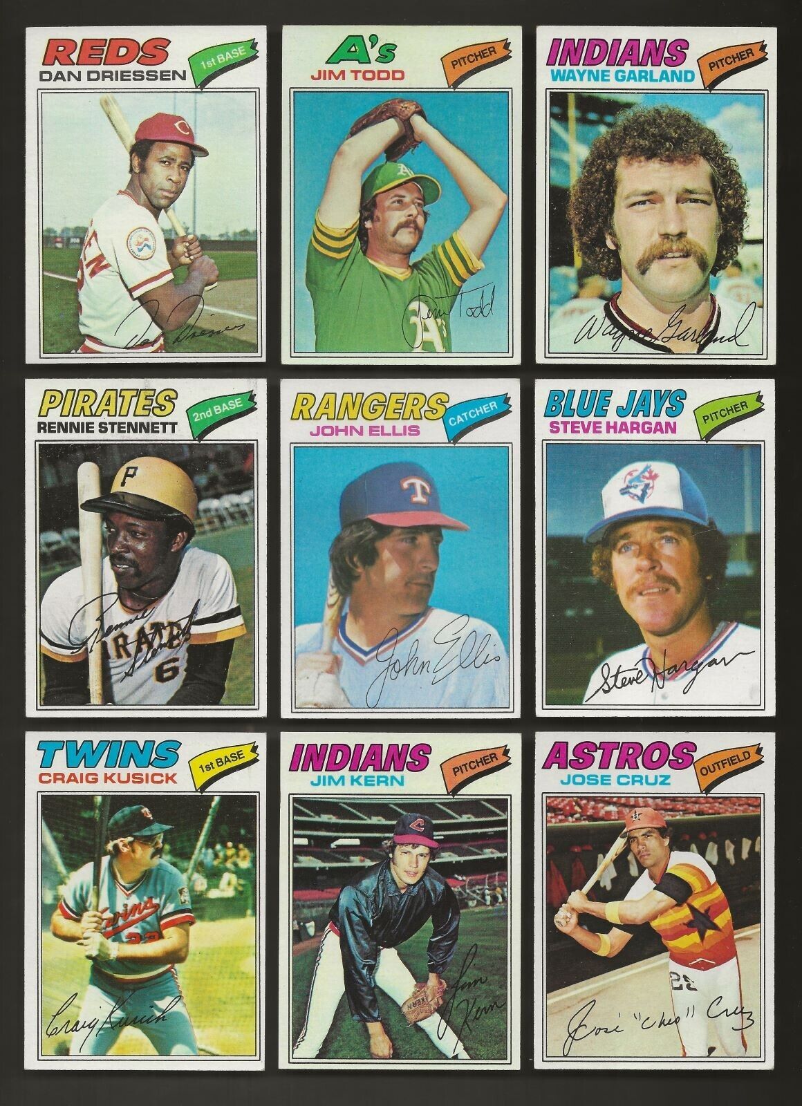 1977 Topps $.99 EACH You Pick Complete Your Set EXMT