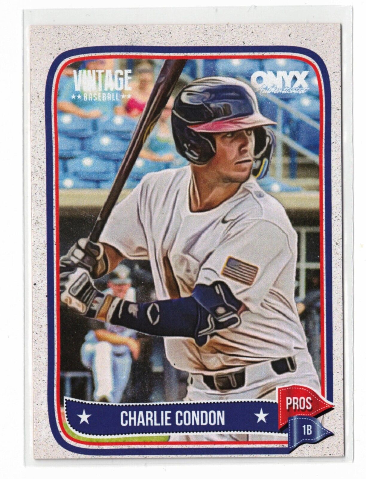 2024 Onyx Vintage RC Charlie Condon #OVCHCO Georgia Baseball UGA Rookie