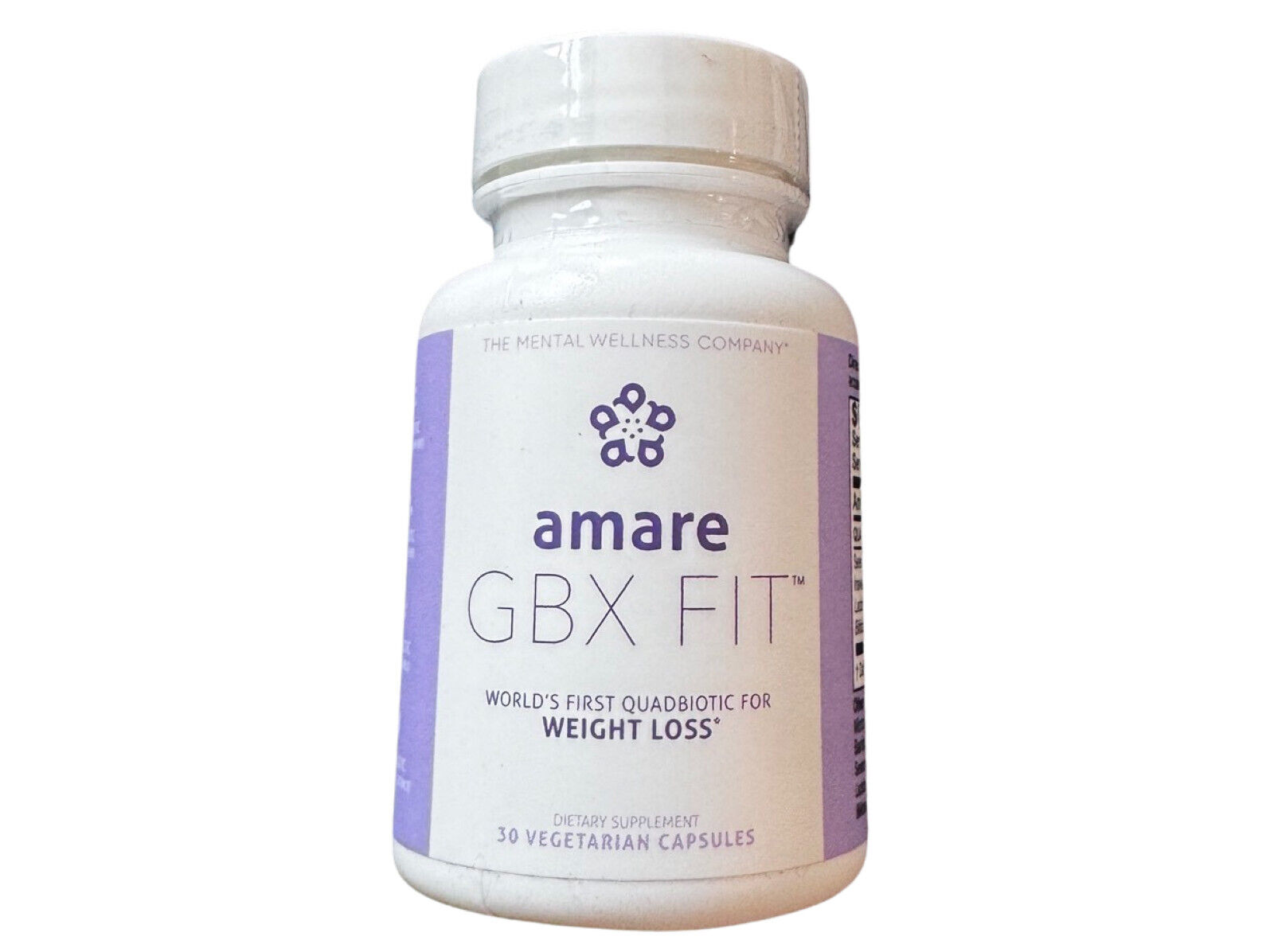 AMARE GLOBAL GBX FIT 30 CAPSULES -  1ST QUADBIOTIC FOR WEIGHT LOSS - NEW SEALED