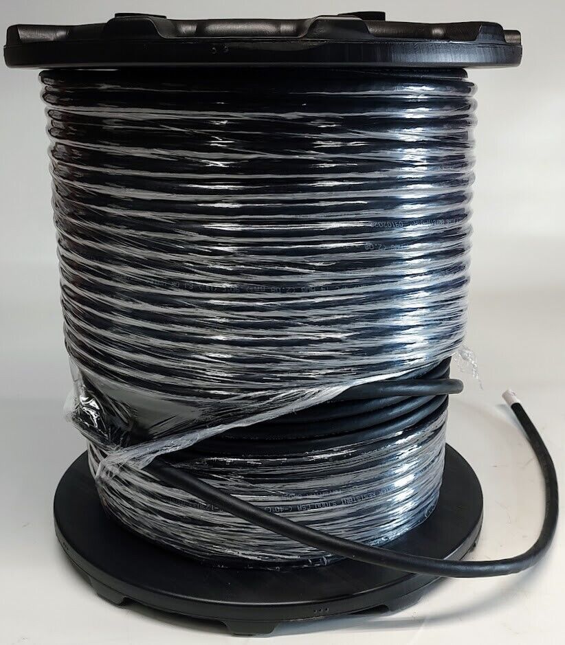 CAROL P-7K-123033, 4 Conductors, 14 AWG Wire Size, EPDM Rubber, Black, 495' 300V