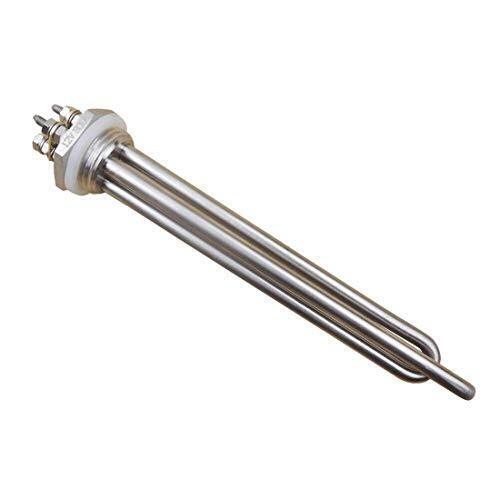 DERNORD 12V 300W Immersion Heater Submersible Water Heater Element Stainless Ste