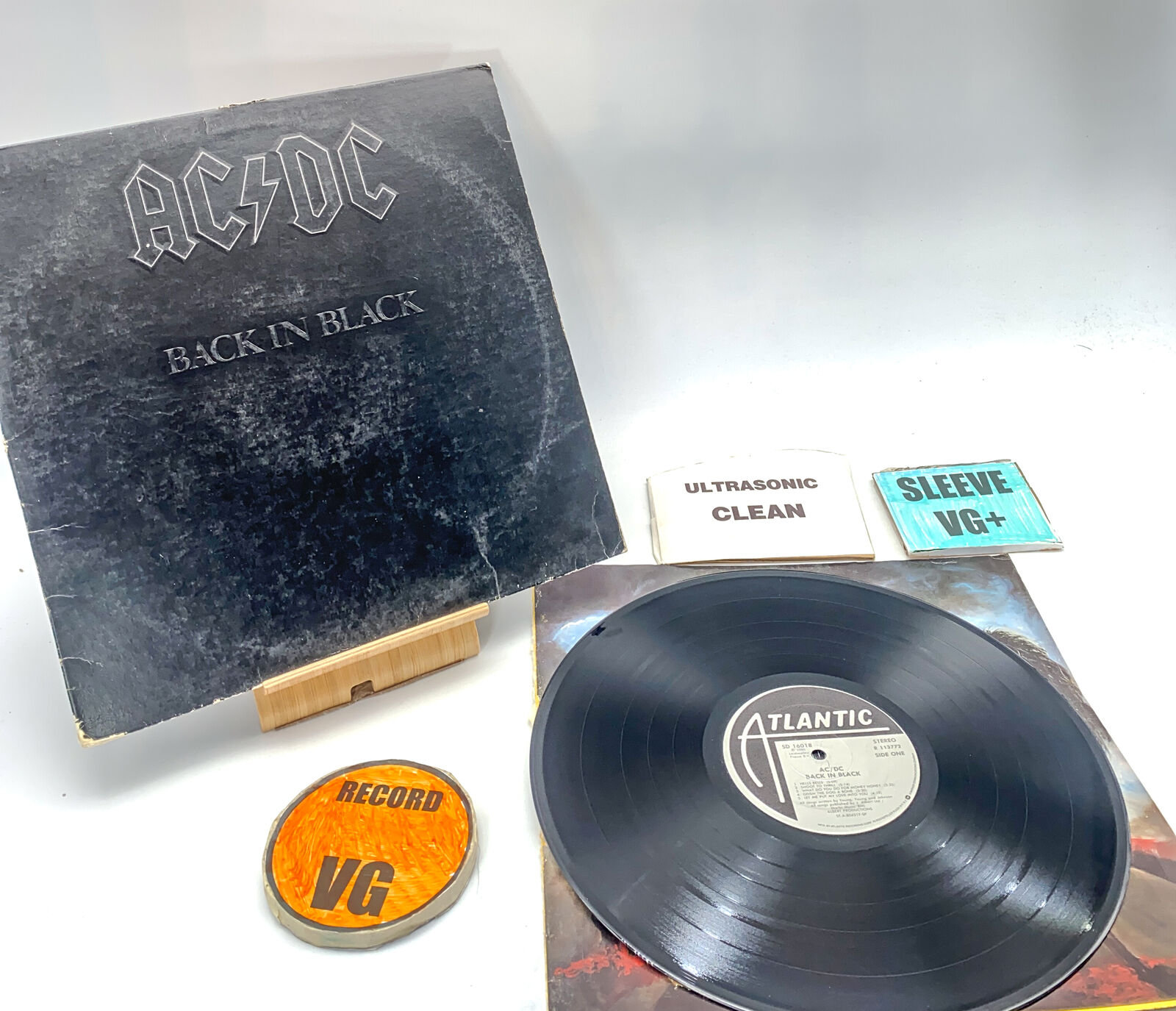 AC/DC Back In Black -  VG/VG+ SD 16018 Ultrasonic Clean
