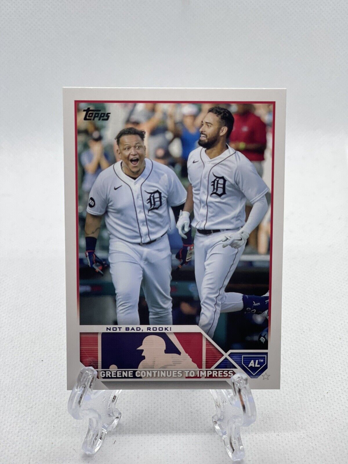 2023 Topps Series 1 RILEY GREENE Not Bad, Rook Detroit Tigers 210