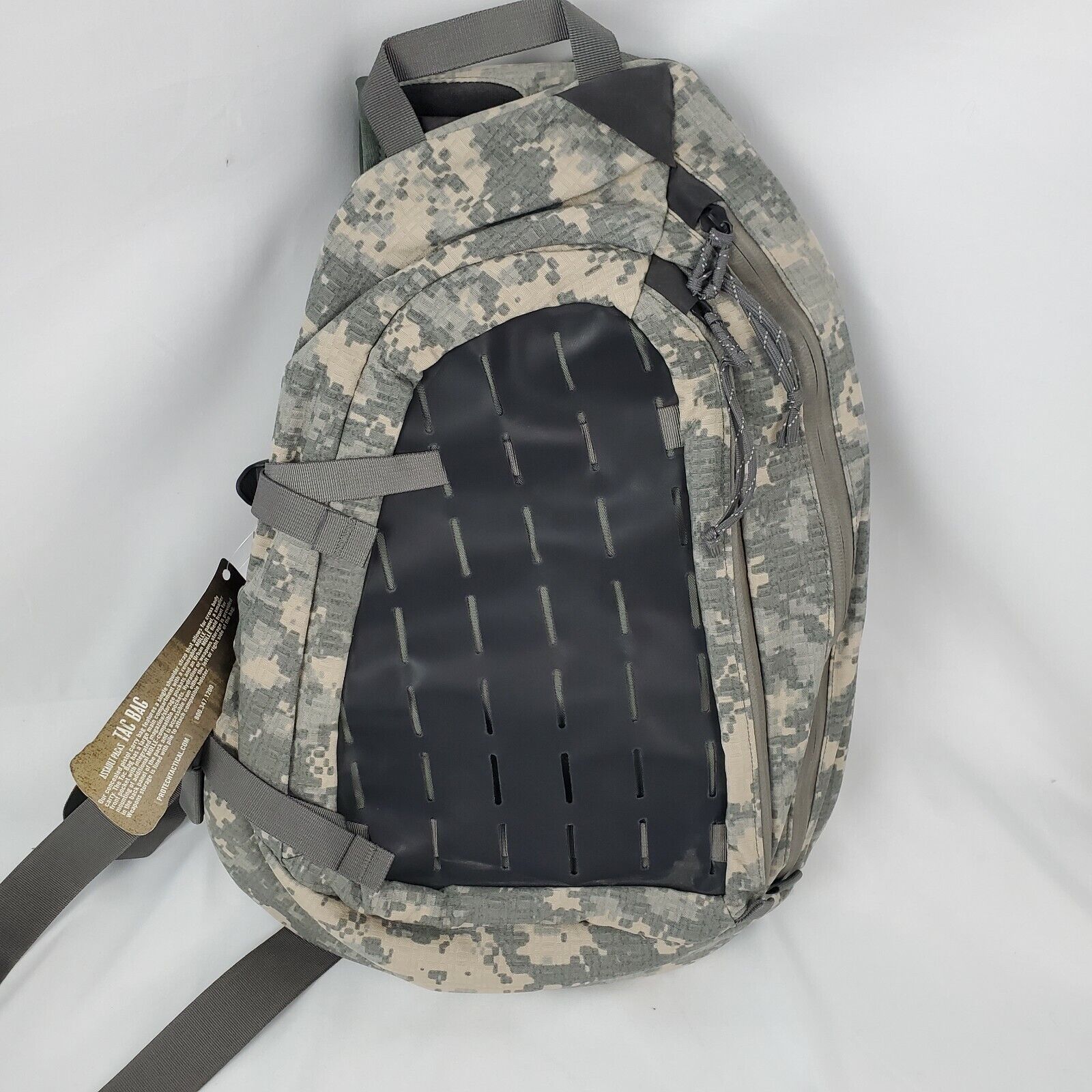 NOS Protech Tactical Assault Tac Bag Sling Concealed Carry Molle Adj Back Pad