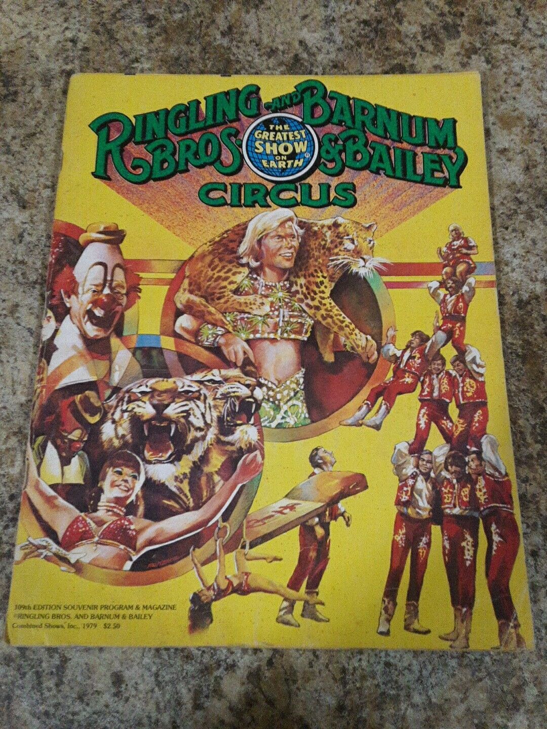 1980 Ringling Bros And Barnum & Bailey Circus Souvenir Program 