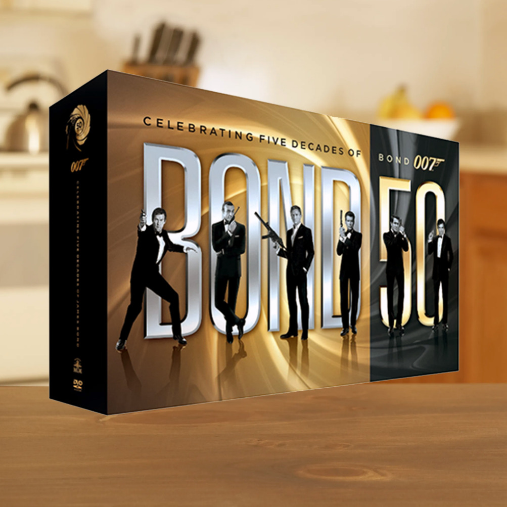 Bond 50 Complete 22 Film Collection New DVD Set James Bond 007 50th Anniversary