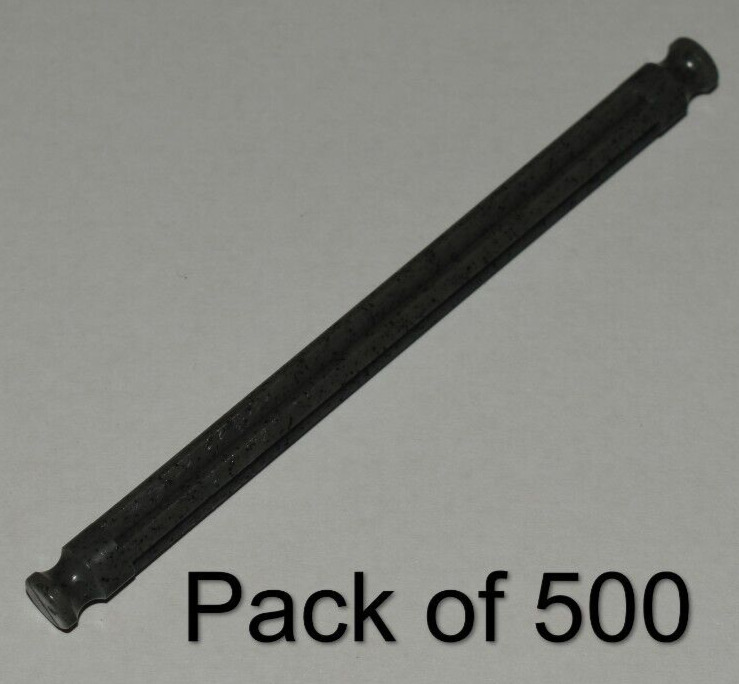 (500) K\'nex Gray Granite Rods 3-7/16\