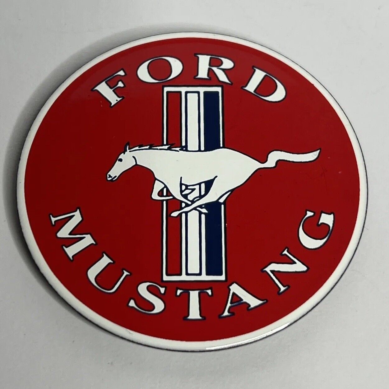 Vintage Ford Mustang Emblem Logo Fridge Magnet 2.5\