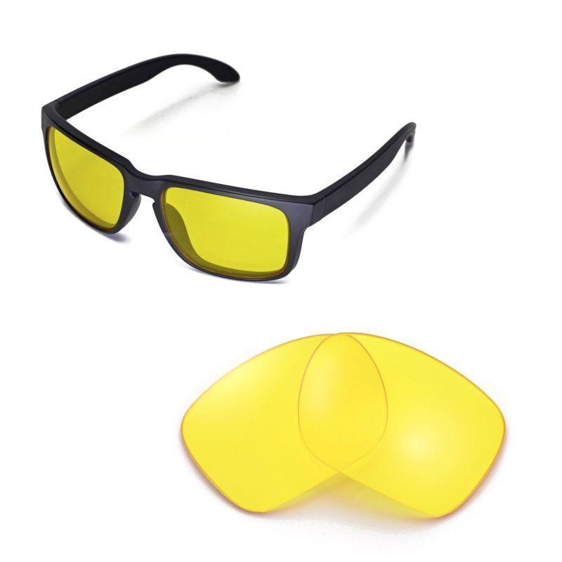 Walleva Replacement Lenses for Oakley Holbrook Sunglasses - Multiple Options