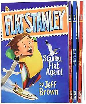 The Flat Stanley Collection Box Set: Flat - Paperback, by Brown Jeff - Good