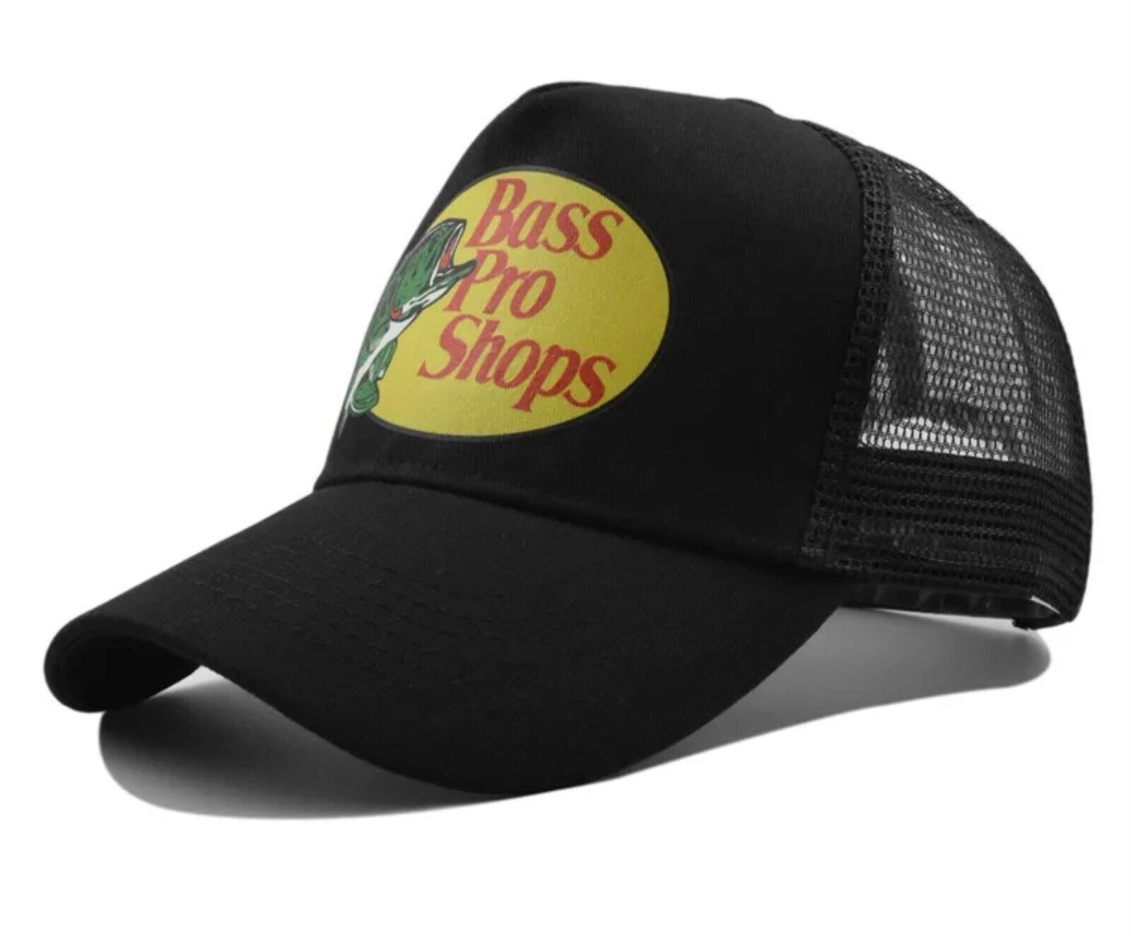 BASS PRO SHOPS Hat Outdoor Fishing Baseball Trucker Mesh Cap Adjustable SnapBack