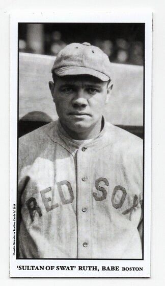 BABE RUTH T206 1916 BASEBALL CARDS CLASSICS SIGNATURES TRADING CARDS ART ACEO