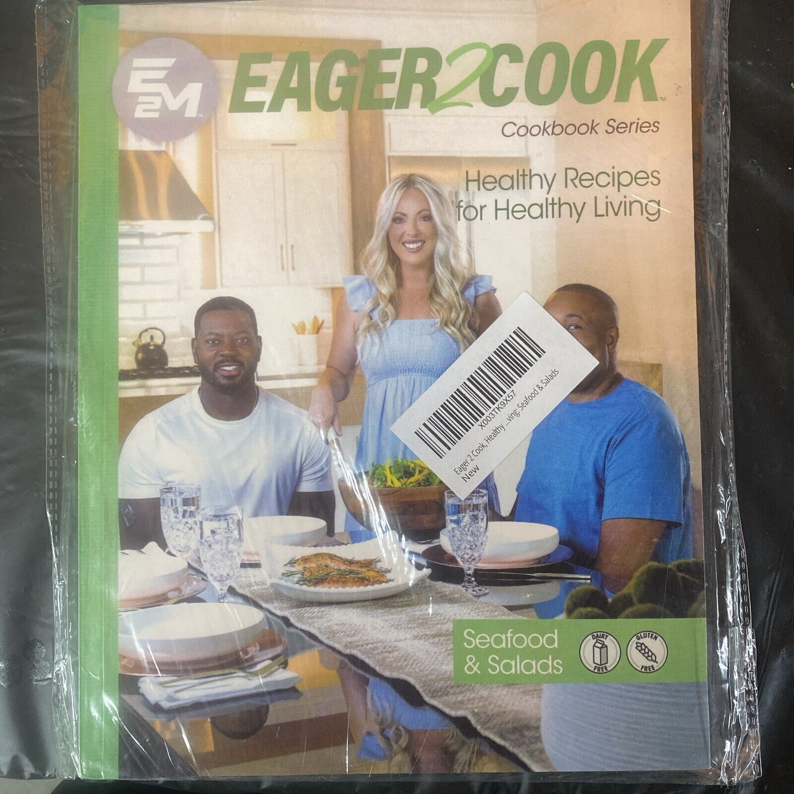 Eager 2 Cook: Healthy Recipes for Healthy Living: Seafood & Salads Paperback