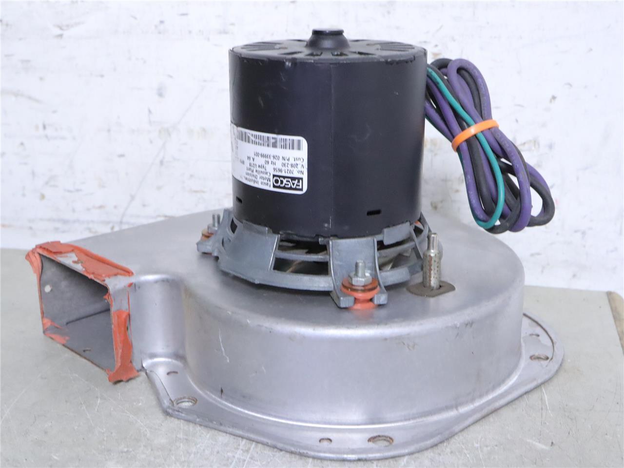FASCO 7021-9656 Draft Inducer Blower Motor Assembly 026-33999-001