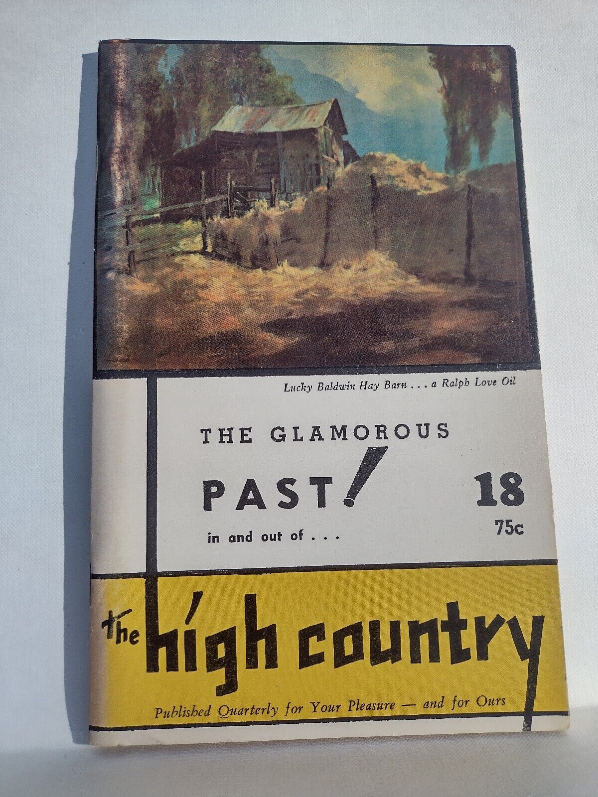 THE HIGH COUNTRY NO. 18, Autumn 1971 -Cox, Hicks, Hudson, and Love -Paperback