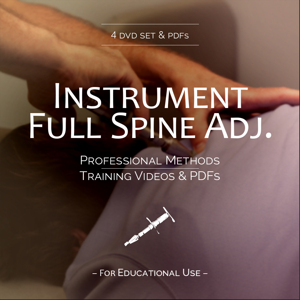 Instrument Full Spine Chiropractic Technique Training