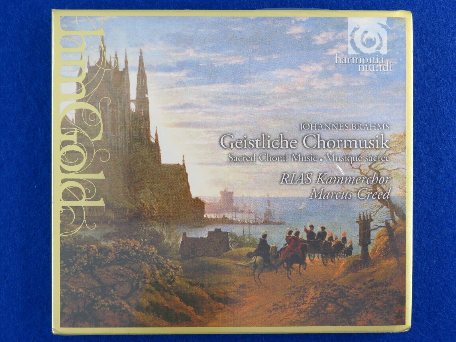 J. Brahms Geistliche Chormusik Rias Kammerchor Marcus Creed-Brand New-CD 