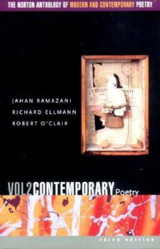 The Norton Anthology of Modern and Contemporary Poetry, Volume 2: Contemp - GOOD