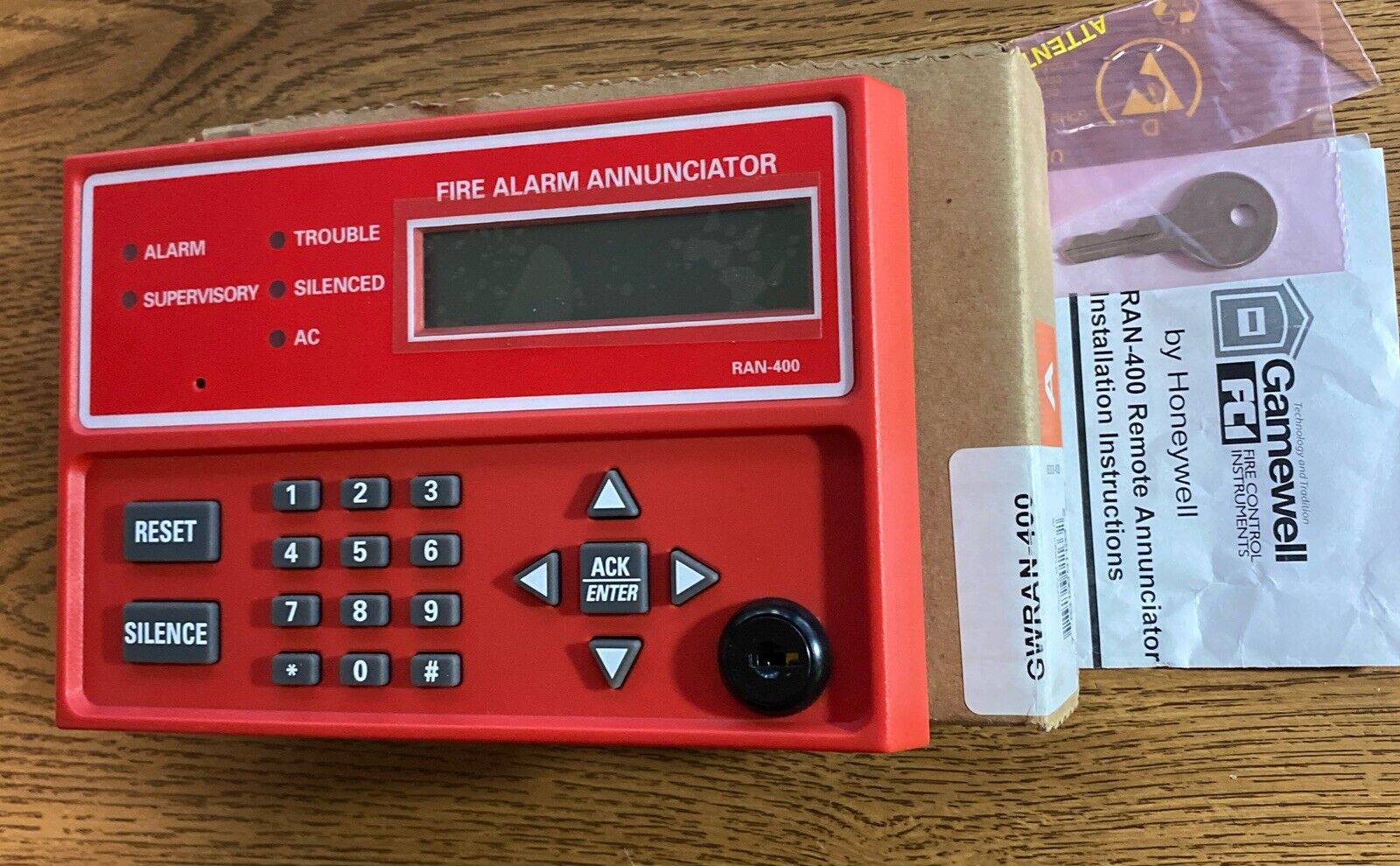 Gamewell-FCI GWRAN-400 Remote Annunciator for Flex 410 Fire Alarm Control Panel