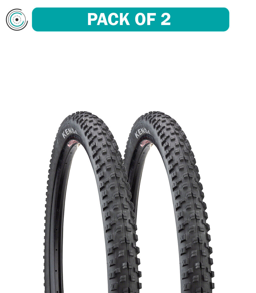 Pack of 2 Kenda Regolith Tire 29 x 2.4 Tubeless Folding Black 120tpi SCT