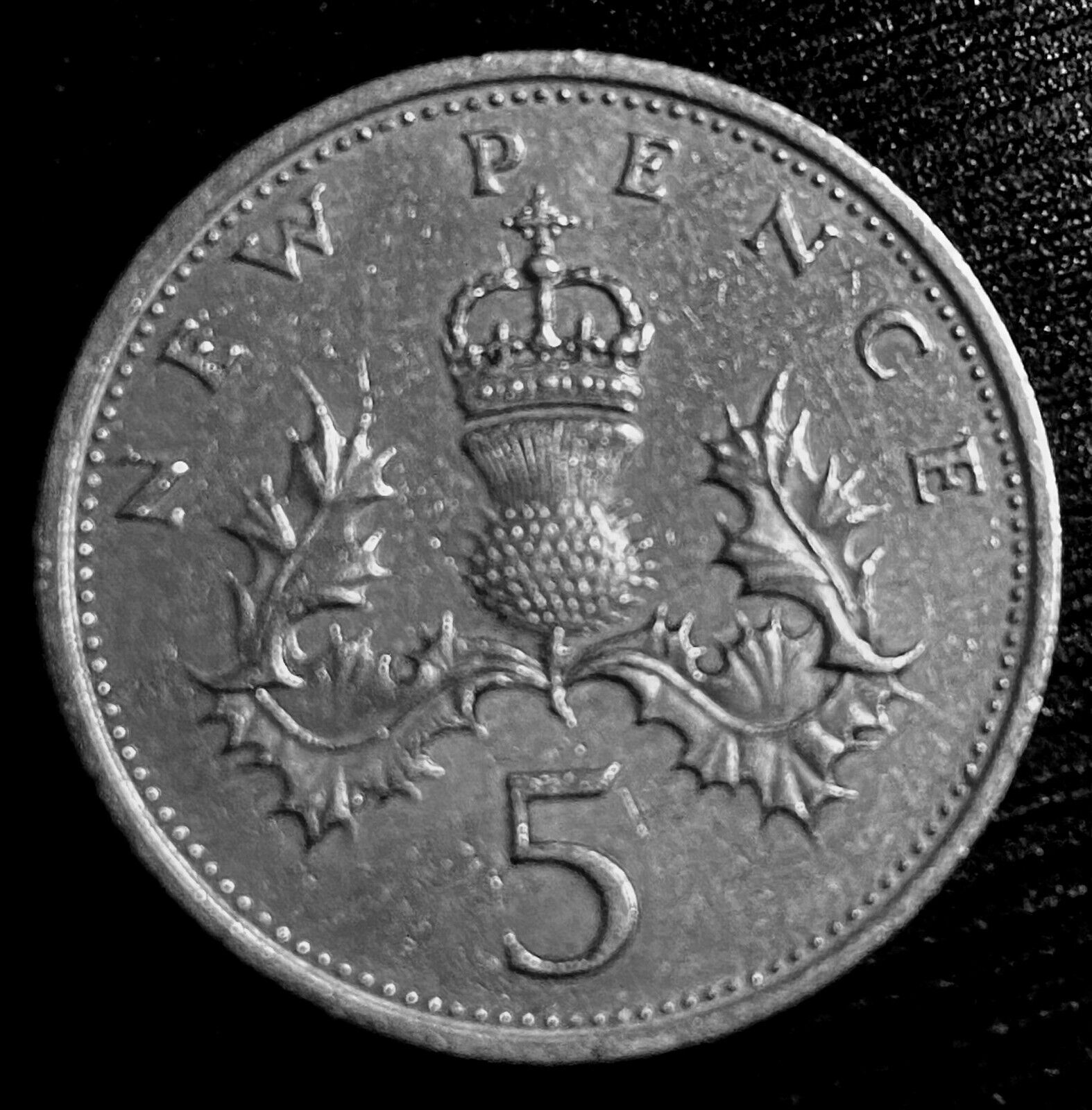1969 UK 5 New Pence Coin, Elizabeth II - Combined Shipping Available P1-20